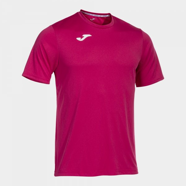 Camiseta Manga Corta Combi en color Fucsia Oscuro - padel Joma