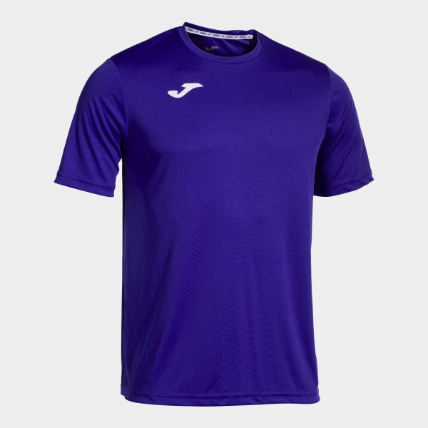 Camiseta Manga Corta Combi en color Morado - padel Joma