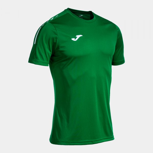 Camiseta Manga Corta Olimpiada en color Verde - padel Joma