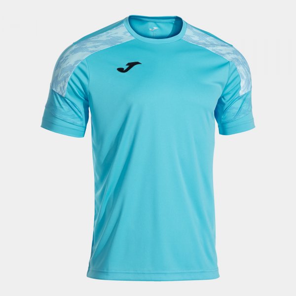 Camiseta Manga Corta Championship VIII en color Turquesa Flúor - padel Joma