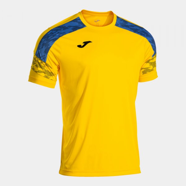 Camiseta Manga Corta Championship VIII en color Amarillo Royal - padel Joma