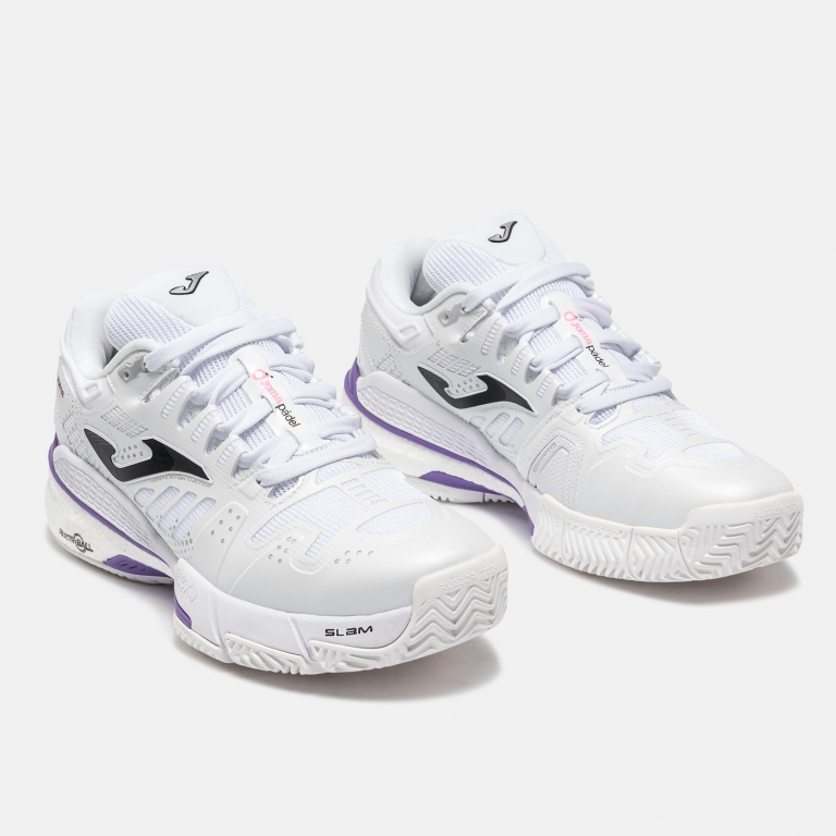 Zapatillas Slam Classic Lady 2602 Blanco - padel Joma (2)