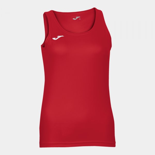 Camiseta Sin Mangas Diana en color Rojo - padel Joma