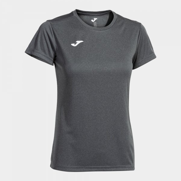 Camiseta Manga Corta Combi Woman en color Melange Oscuro - padel Joma