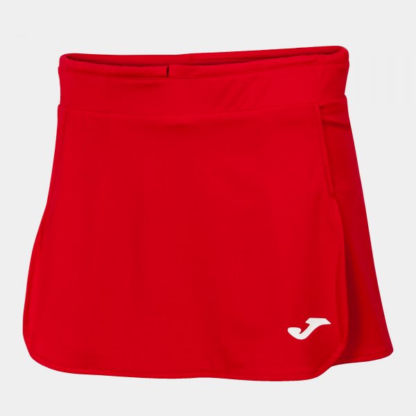 Falda Open II en color Rojo Oscuro - padel Joma