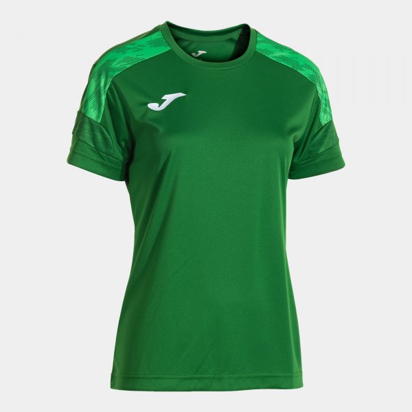Camiseta Manga Corta Championship VIII en color Verde - padel Joma