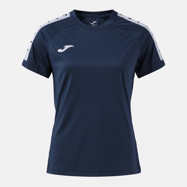 Camiseta Manga Corta Heroic en color Dark Navy - padel Joma